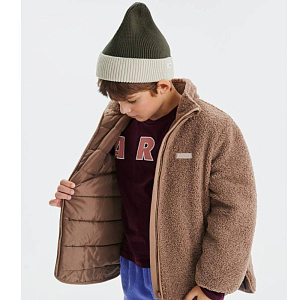 Куртка Leokid "Бобби", коричневая